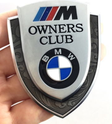 JMD GLOBAL SALES Emblem for Car(Silver)