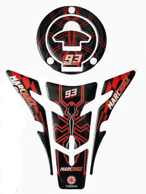 GRAPHIX DESIGN Sticker & Decal for Bike(Multicolor)