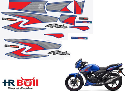 HRBull Sticker & Decal for Bike(Blue)