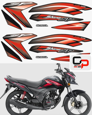 GetPro Sticker & Decal for Bike(Multicolor)