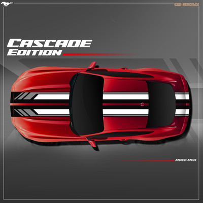 Ide Autoworks Sticker & Decal for Car(Red)