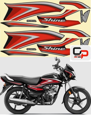 GetPro Sticker & Decal for Bike(Multicolor)