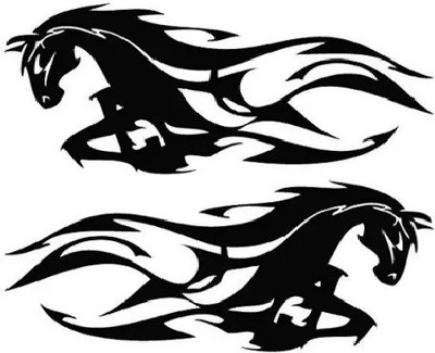 Sudharsan Sticker & Decal for Car & Bike(Black)