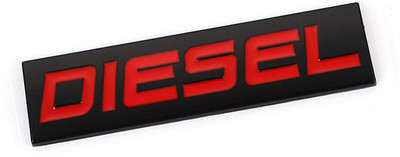 Genesis Emblem for Car & Bike(Black, Red)