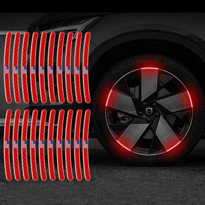 Campark Sticker & Decal for Car & Bike(Red)
