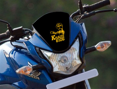 PEACOCKRIDE Sticker & Decal for Bike(Yellow)