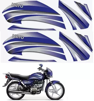 GetPro Sticker & Decal for Bike(Blue)
