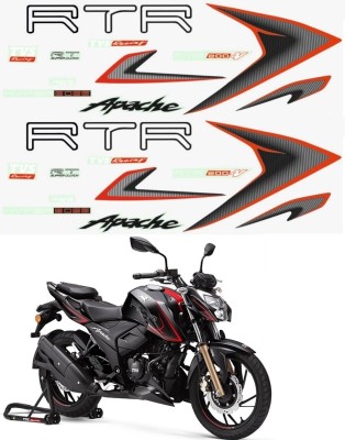 SHINEPRO Sticker & Decal for Bike(Multicolor)