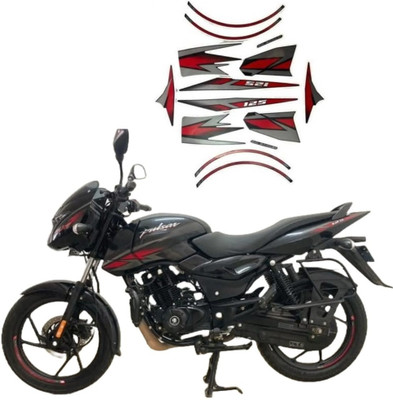 SHINEPRO Sticker & Decal for Bike(Red)