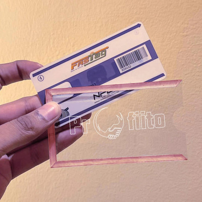 CB Track Fastag for Car(Transparent)