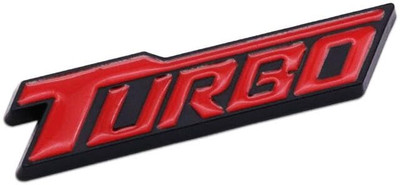 AutoBizarre Emblem for Car & Bike(Red, Black)