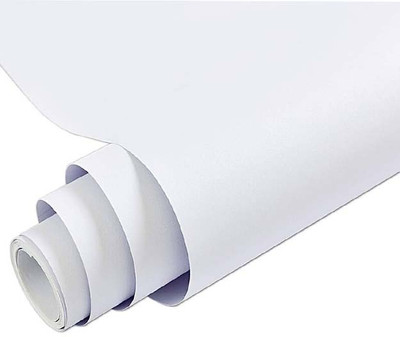 Vinylzone Wrap for Car & Bike(White)