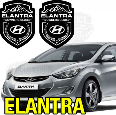 carmetics Emblem for Car(Black)