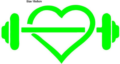 AarnaDecals Sticker & Decal for Car & Bike(Green)