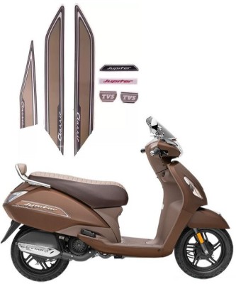 Voiture Sticker & Decal for Bike(Brown)