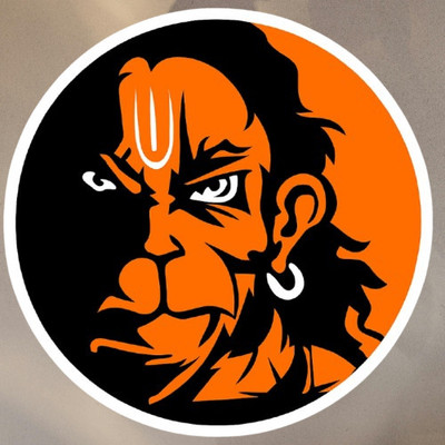 MODAROCK Sticker & Decal for Car & Bike(Black, Orange, White)
