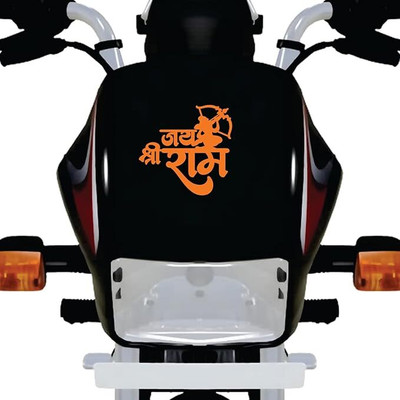 vinylatoz Sticker & Decal for Car & Bike(Orange)