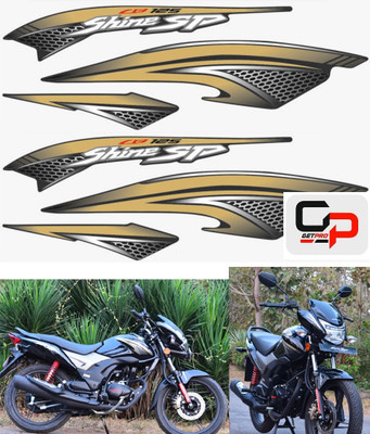 GetPro Sticker & Decal for Bike(Multicolor)