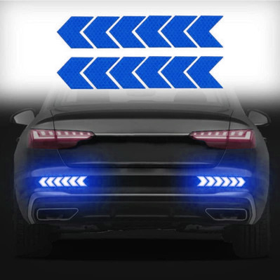 Gradepth Sticker & Decal for Car & Bike(Blue)