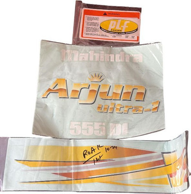 Malhotra Modifiers Sticker & Decal for Car(Yellow)