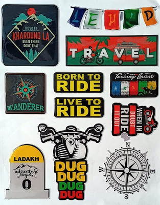 A1GRAPHIX Sticker & Decal for Car & Bike(Multicolor)