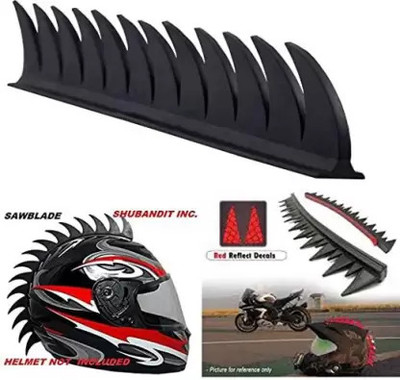 Skcraftosm Helmet Mohawk for Bike(Black)