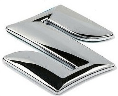 BIGWHEEL Emblem for Car(Silver)