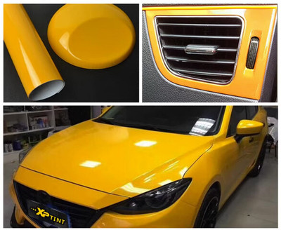 FEELPZONE Sticker & Decal for Car & Bike(Yellow)