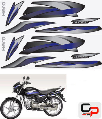 GetPro Sticker & Decal for Bike(Blue)