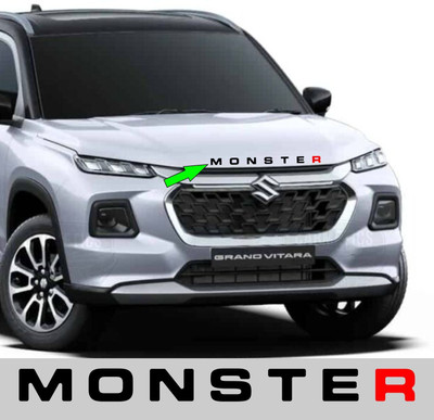 carmetics Emblem for Car(Black)