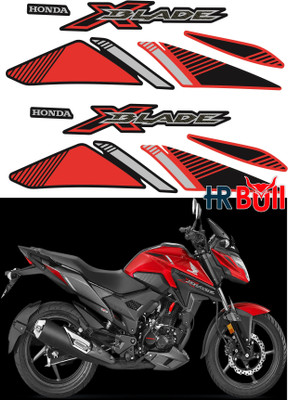 HRBull Sticker & Decal for Bike(Multicolor)