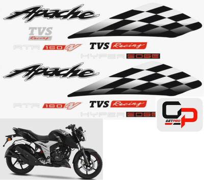 GetPro Sticker & Decal for Bike(Multicolor)
