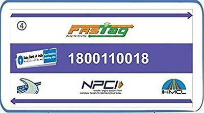 SHREESHYAM Fastag for Car(White)