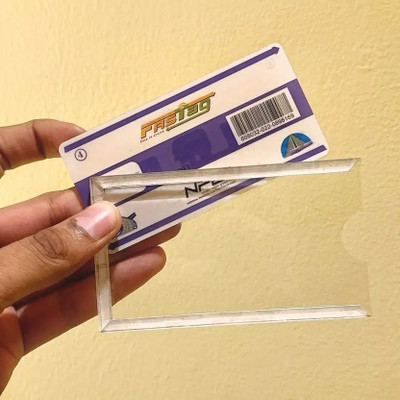 Agirlvct Fastag for Car(Transparent)