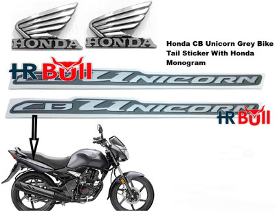 HRBull Sticker & Decal for Bike(Grey)
