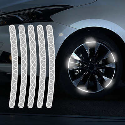 carfrill Sticker & Decal for Car & Bike(Silver)