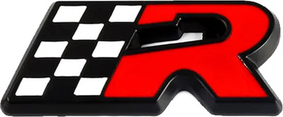 Genesis Emblem for Car & Bike(Red, Black)