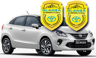CARLOOKS Emblem for Car(Gold)