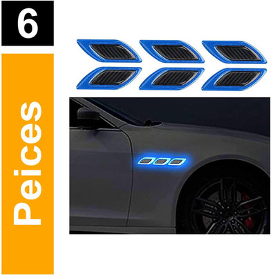 Allure Auto Sticker & Decal for Car & Bike(Blue)