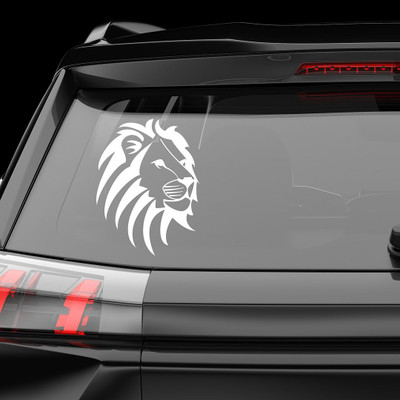 KREEPO Sticker & Decal for Car & Bike(White)