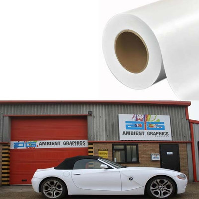 Vinylzone Wrap for Car & Bike(White)