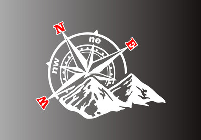 STR Sticker & Decal for Car & Bike(White)