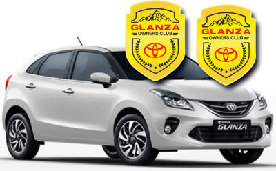 CARLOOKS Emblem for Car(Gold)