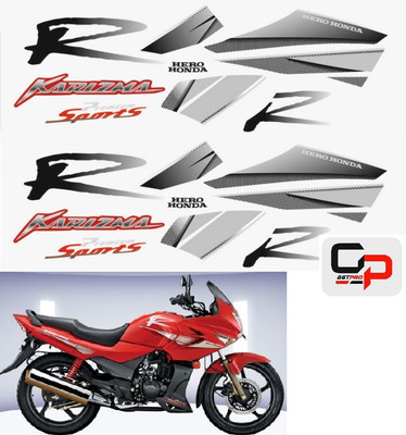 GetPro Sticker & Decal for Bike(Multicolor)