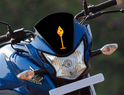 PEACOCKRIDE Sticker & Decal for Bike(Multicolor)