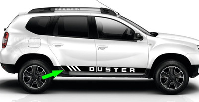 carmetics Sticker & Decal for Car(Black, White)