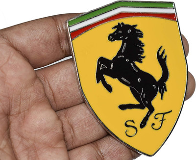 silkyfit Emblem for Car & Bike(Yellow)