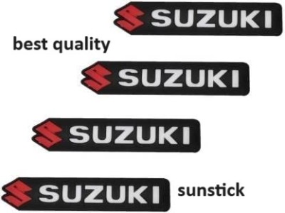 SunStick Sticker & Decal for Car(Black, Multicolor)
