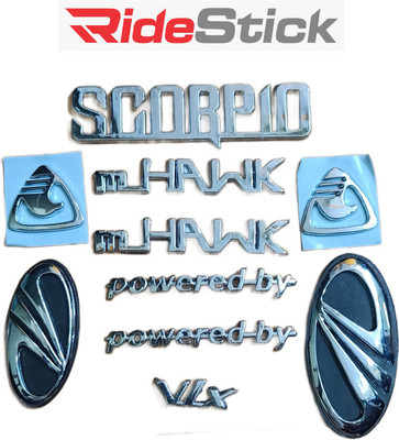 RideStick Emblem for Car(Silver)