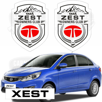 carmetics Emblem for Car(White)